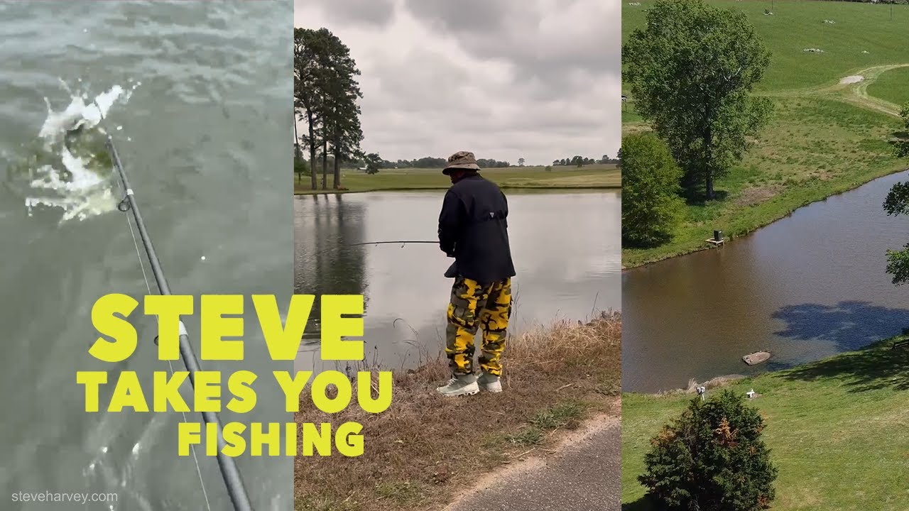 🎣🎣 Reelin' in Laughs: Steve Harvey Takes You Fishing 🎣🎣
