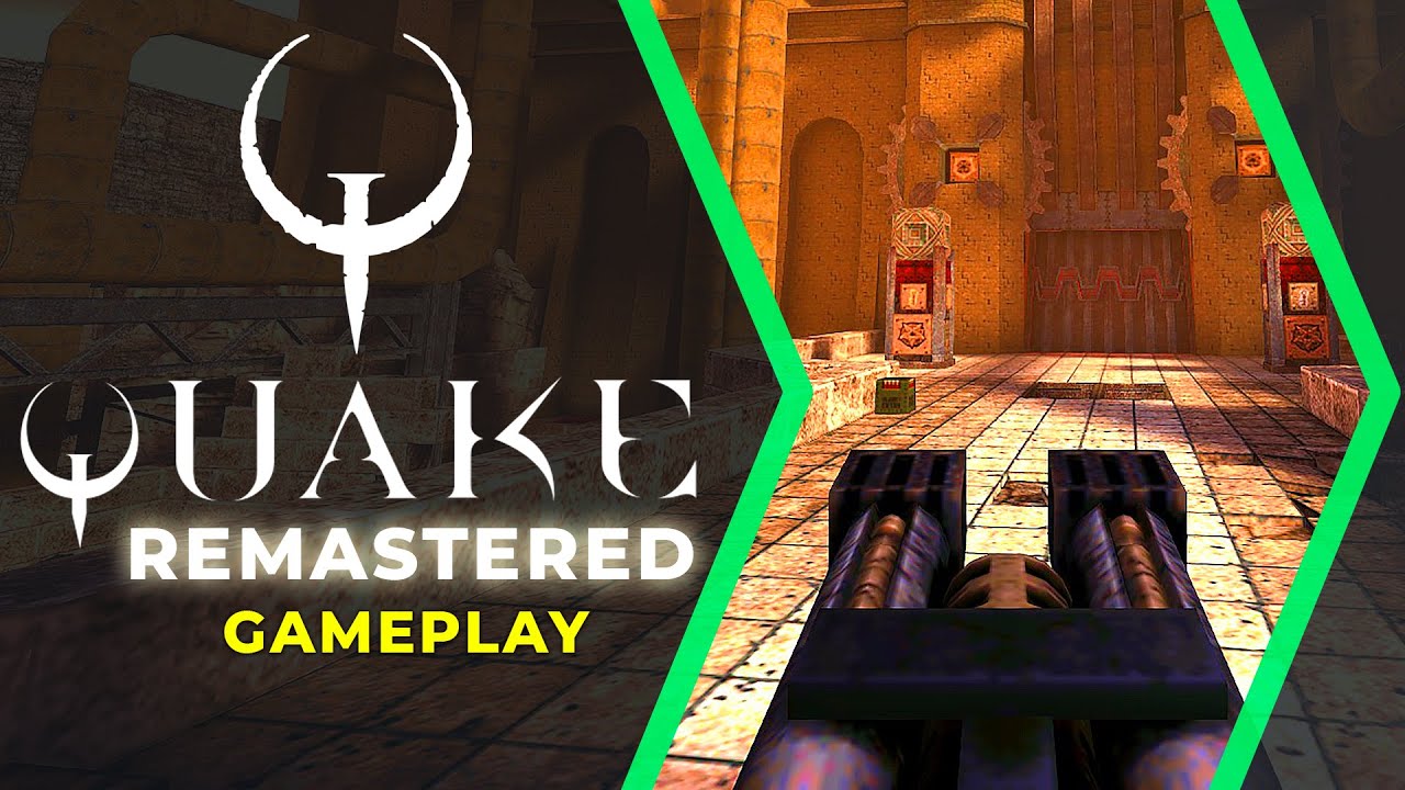 Quake Remastered | Геймплей &mdash; первые 15 минут
