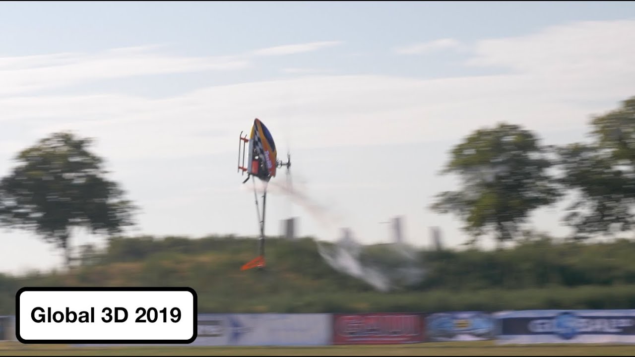 Global 3D 2019: Henrik Clausen, Trex 600N Nitro