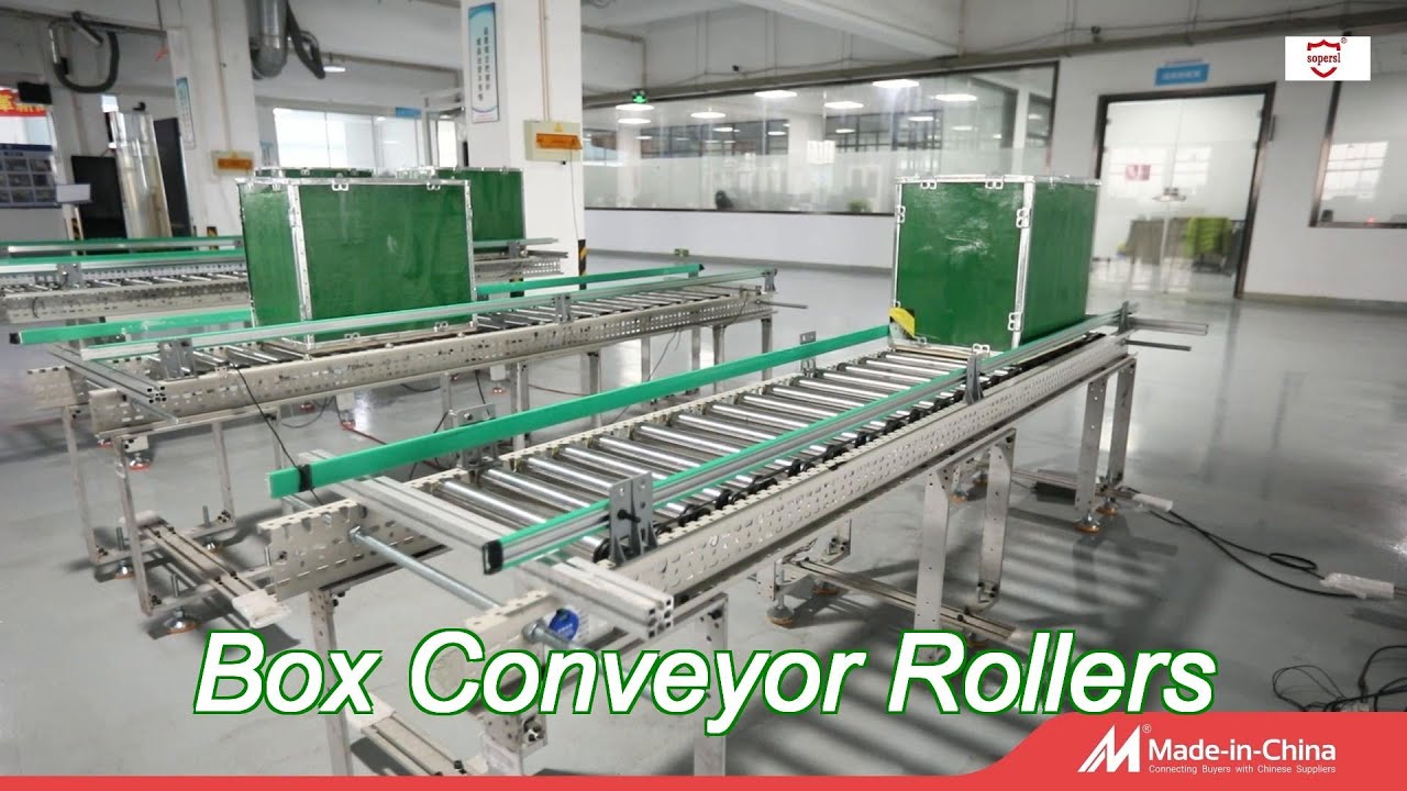 38mm box conveyor motor drive roller with poly-v belt pulley for light and medium duty