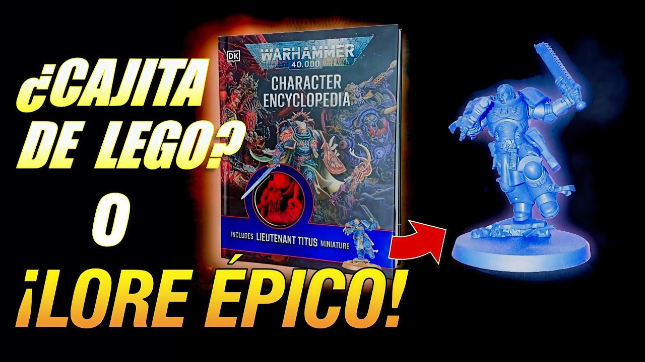La Enciclopedia de Warhammer 40k te hará dominar el lore