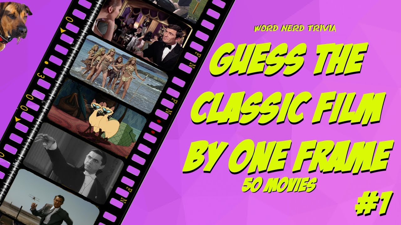 Guess the classic film from one frame - 50 classic films from 1927 - 1969! How many can you name?