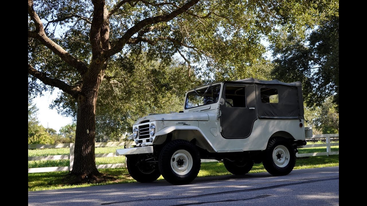 1960 FJ25 Lily White Soft Top