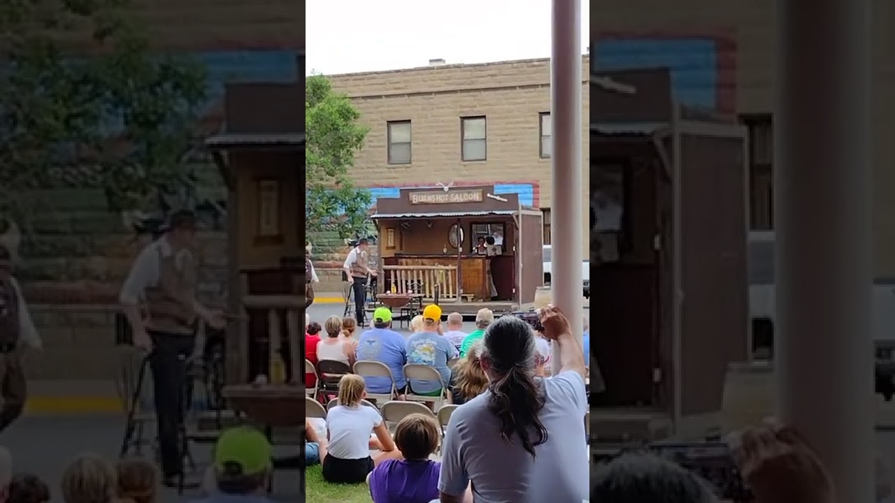 Cody, Wyoming - Gunfight at Irma Hotel