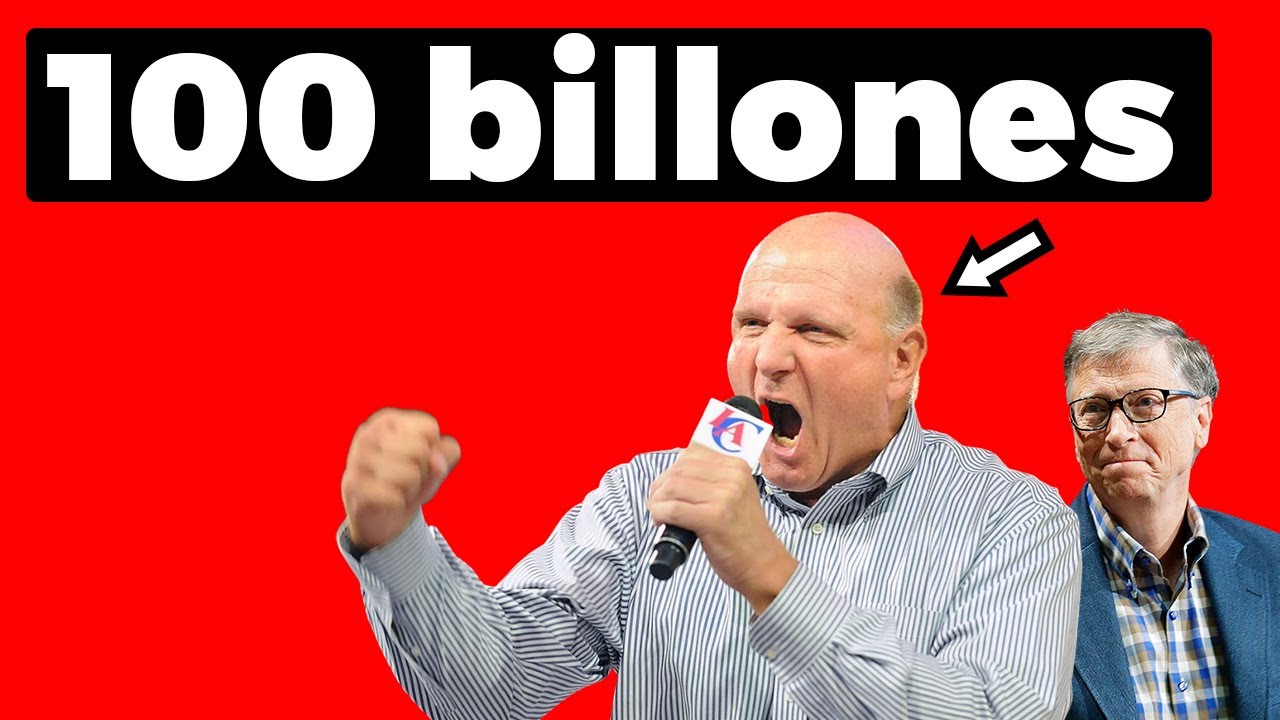 TRABAJANDO PARA OTROS hizo 100 billones de dólares: Steve Ballmer