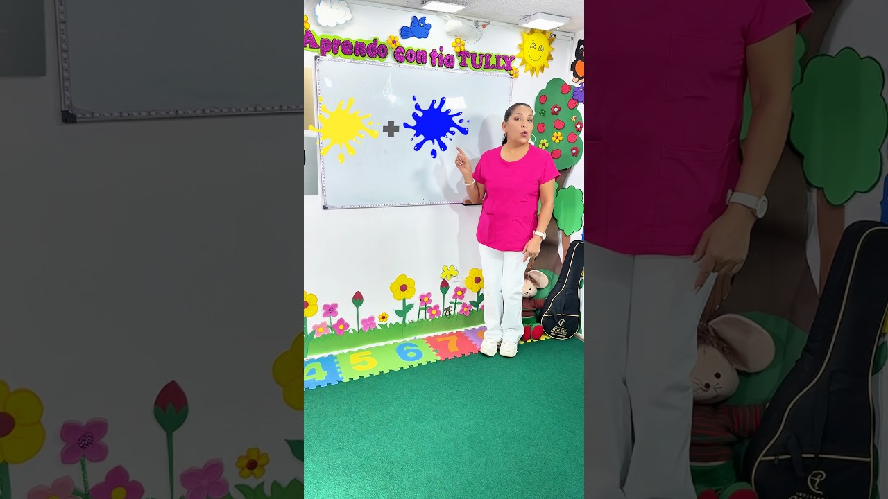 Colores primarios para ni&ntilde;os #educaci&oacute;ninfantil #canci&oacute;ninfantil #aprendercantando