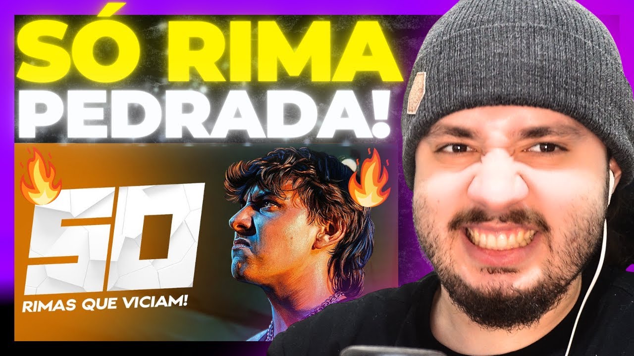 50 RIMAS VICIANTES em 2025! | REACT BAUEB