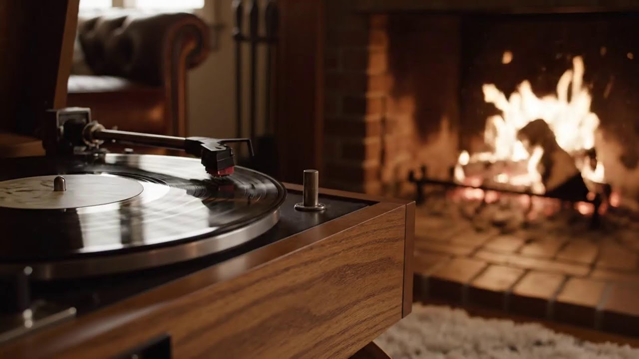 Warm Piano Jazz for Fireplace – Ideal for Winter Relaxation