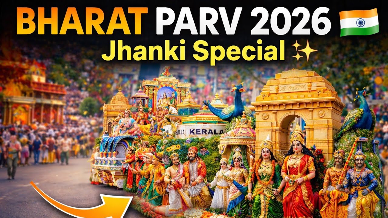 Bharat Parv 2026 Vlog  ✨ | Ek Jagah Poori India | Full Experience #BharatParv #JhankiVlog 