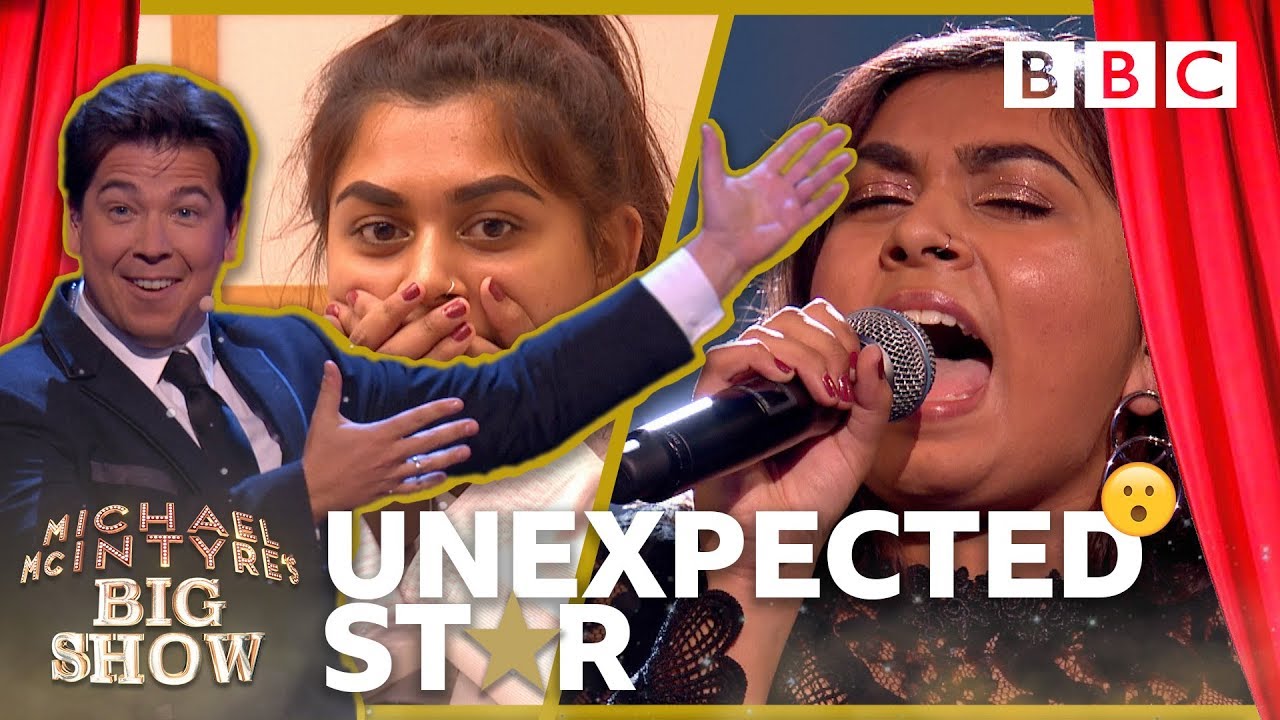 Unexpected Star: Sanjna - Michael McIntyre's Big Show: Episode 3 - BBC