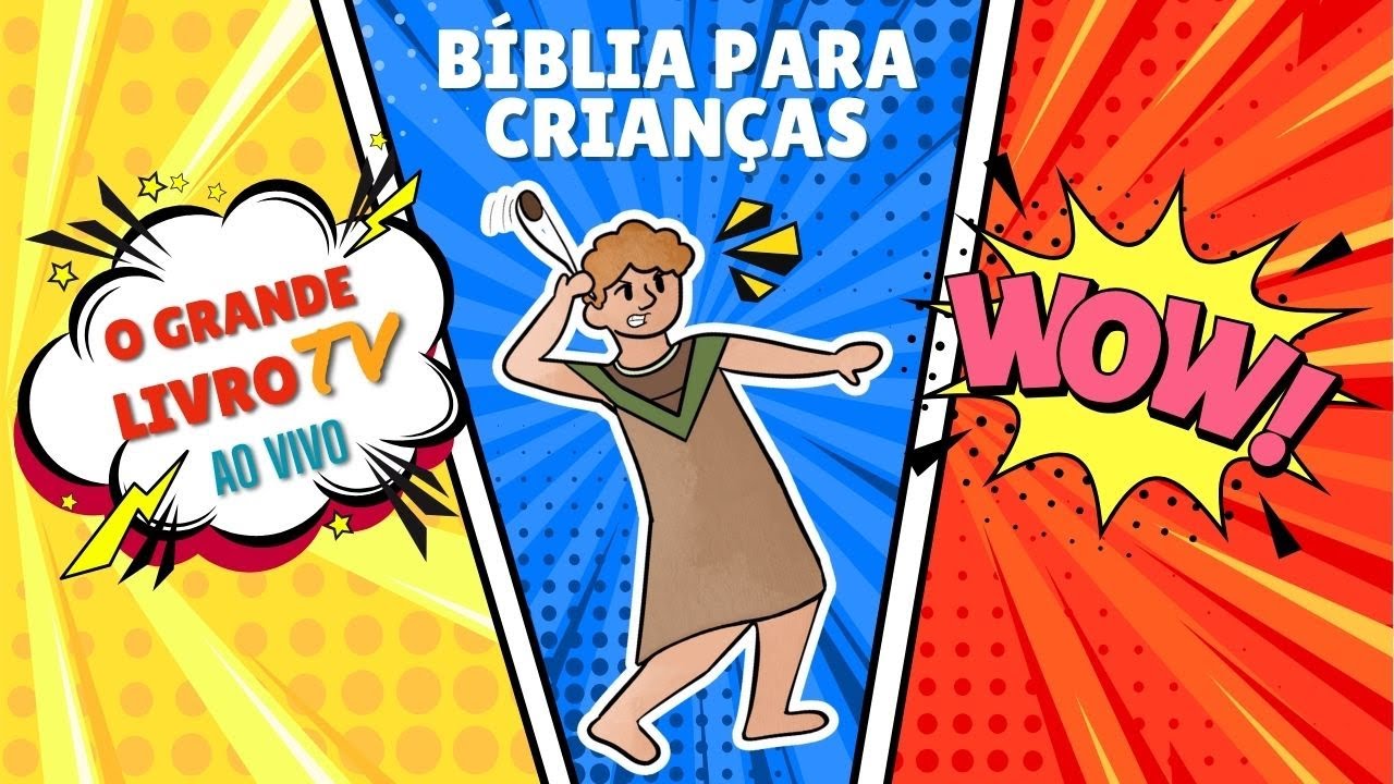 MARATONA DE HISTÓRIAS DA BÍBLIA AO VIVO! [O Grande Livro TV]