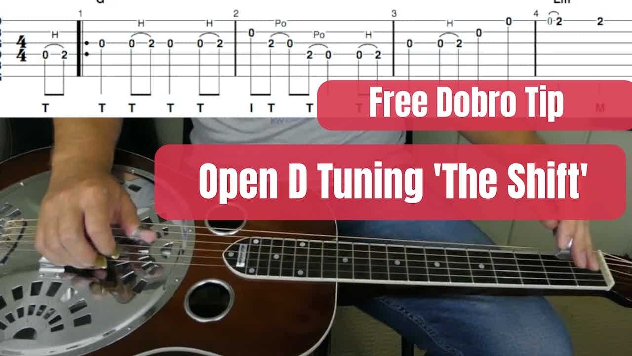 Free Dobro Lesson | Open D Tuning 