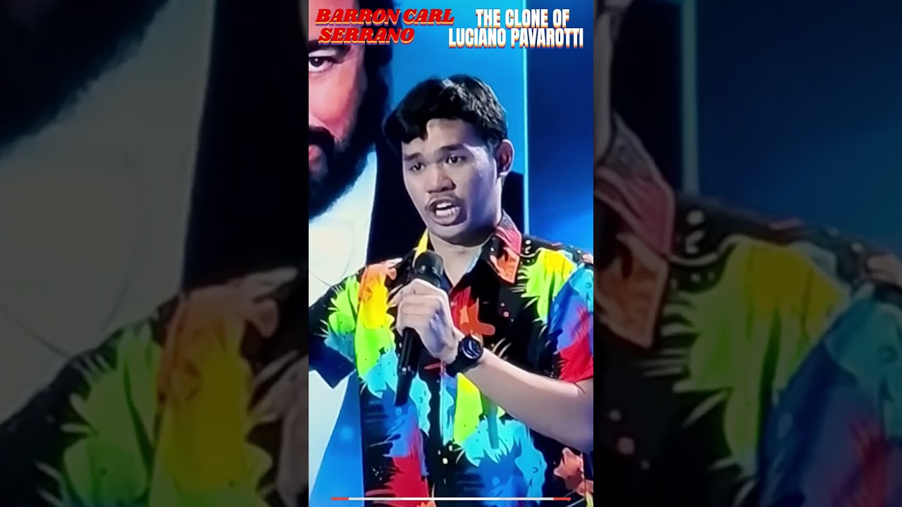 BARON KARL SERRANO Sings Funiculi Funicula #trending #youtubeshorts #viral #shorts