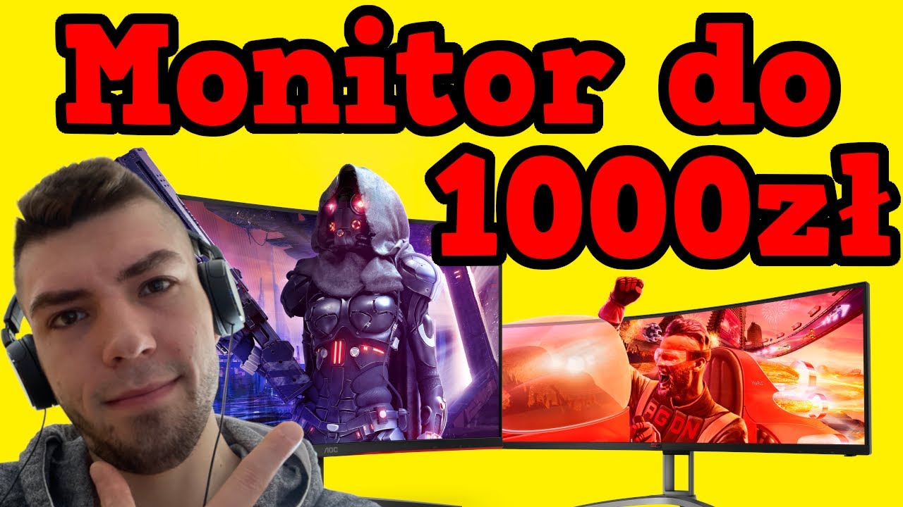 Jaki monitor do 1000zł? Monitor do gier 2021, 2022 | TOP | Gaming