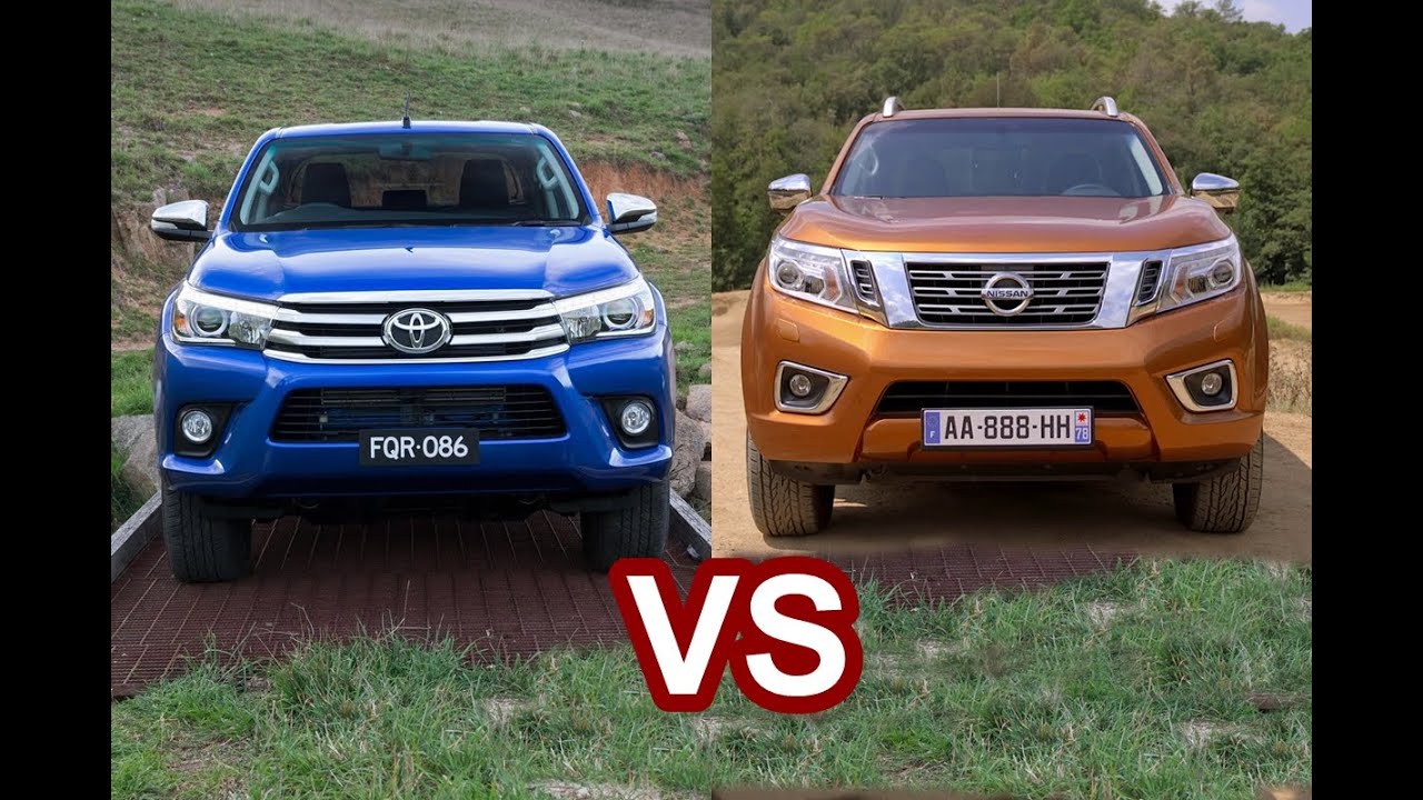2016 Toyota Hilux Revo Vs 2016 Nissan Navara NP300 - DESIGN!