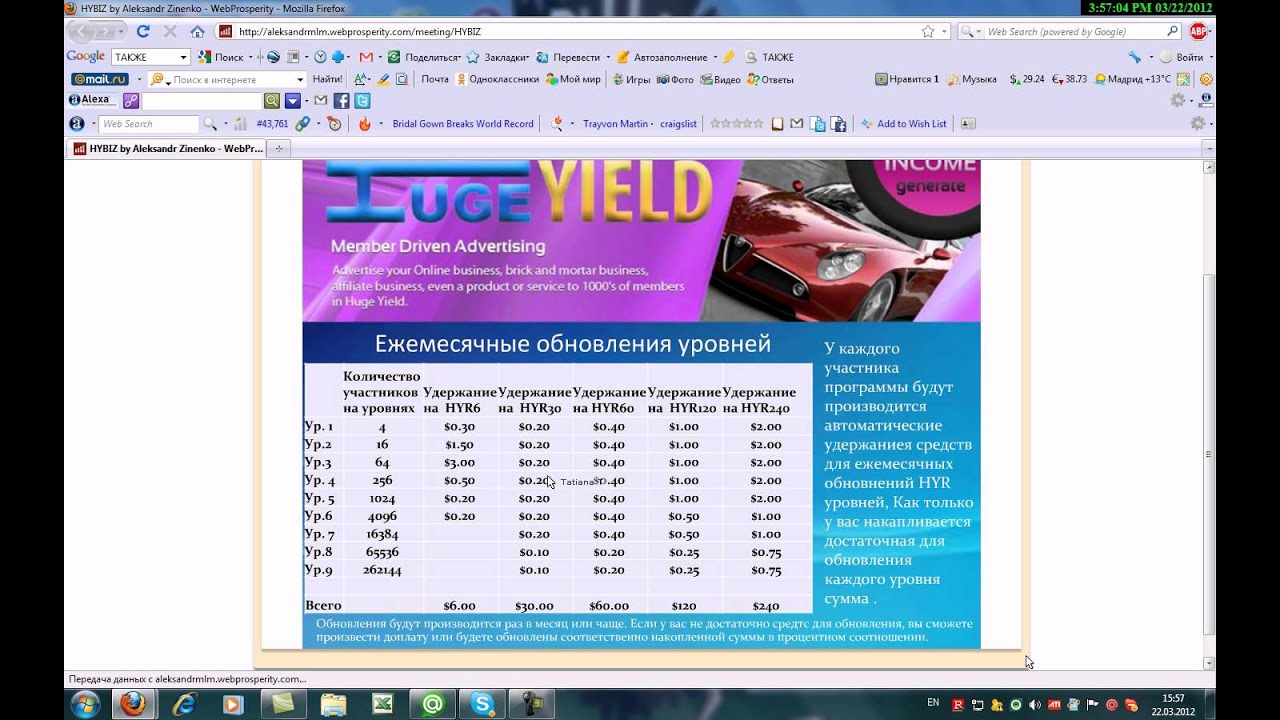 HUGE YIELD - Школа по маркетингу резидуального дохода