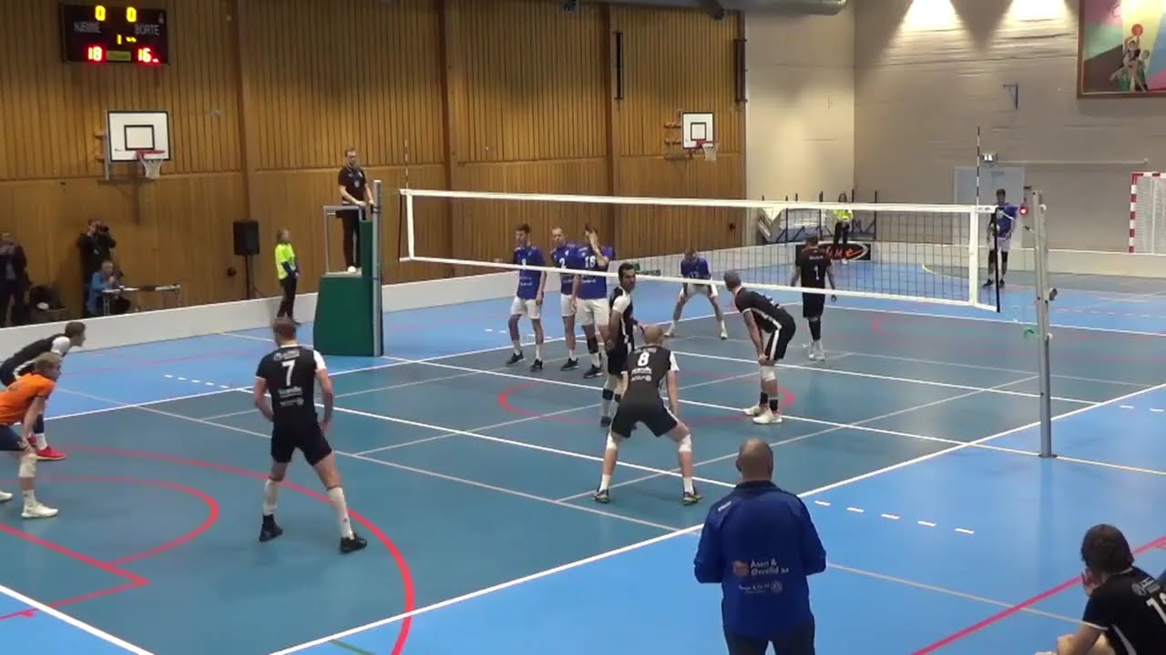 Anders Mol playing indoor volleyball - FULL MATCH