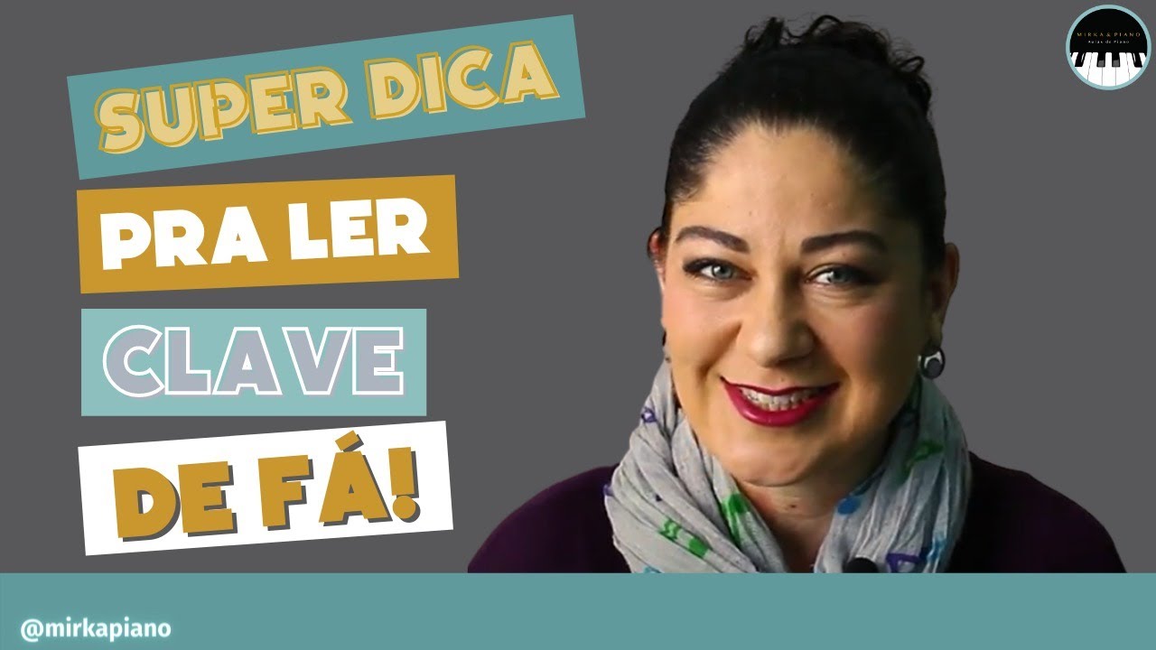 ESTRATÉGIA para LER as NOTAS na CLAVE DE FÁ!