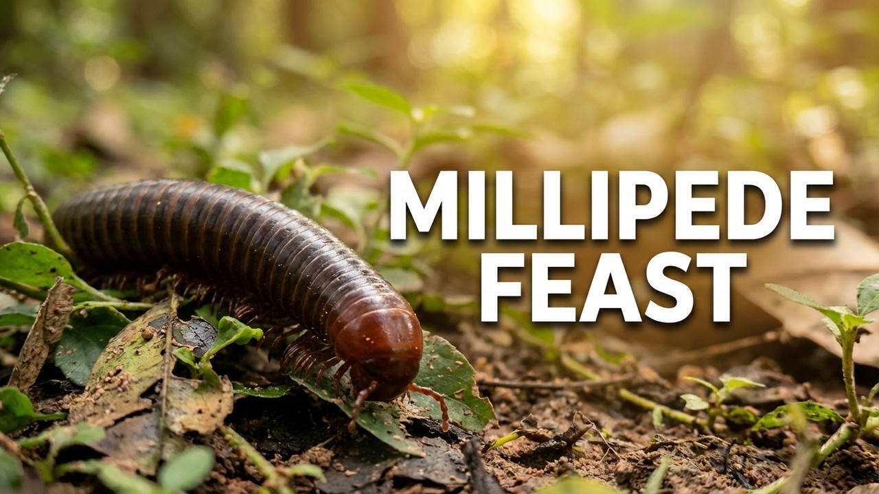 Segmented Body, Infinite Legs | Millipede in Its Element