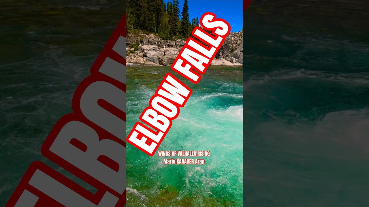 Elbow Falls | Where Nature Meets Darkness & Majesty | 4K | Demons & Wizards 