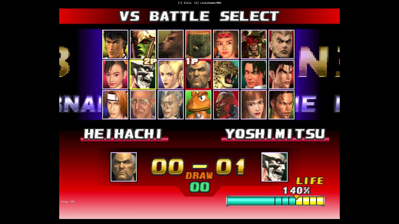 Tekken 3 Online USA 🇺🇸 Zilla Vs India 🇮🇳 FT5 Match