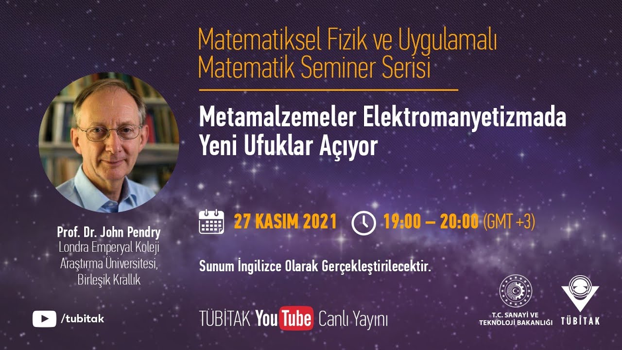 Metamalzemeler Elektromanyetizmada Yeni Ufuklar A&ccedil;ıyor | John Pendry