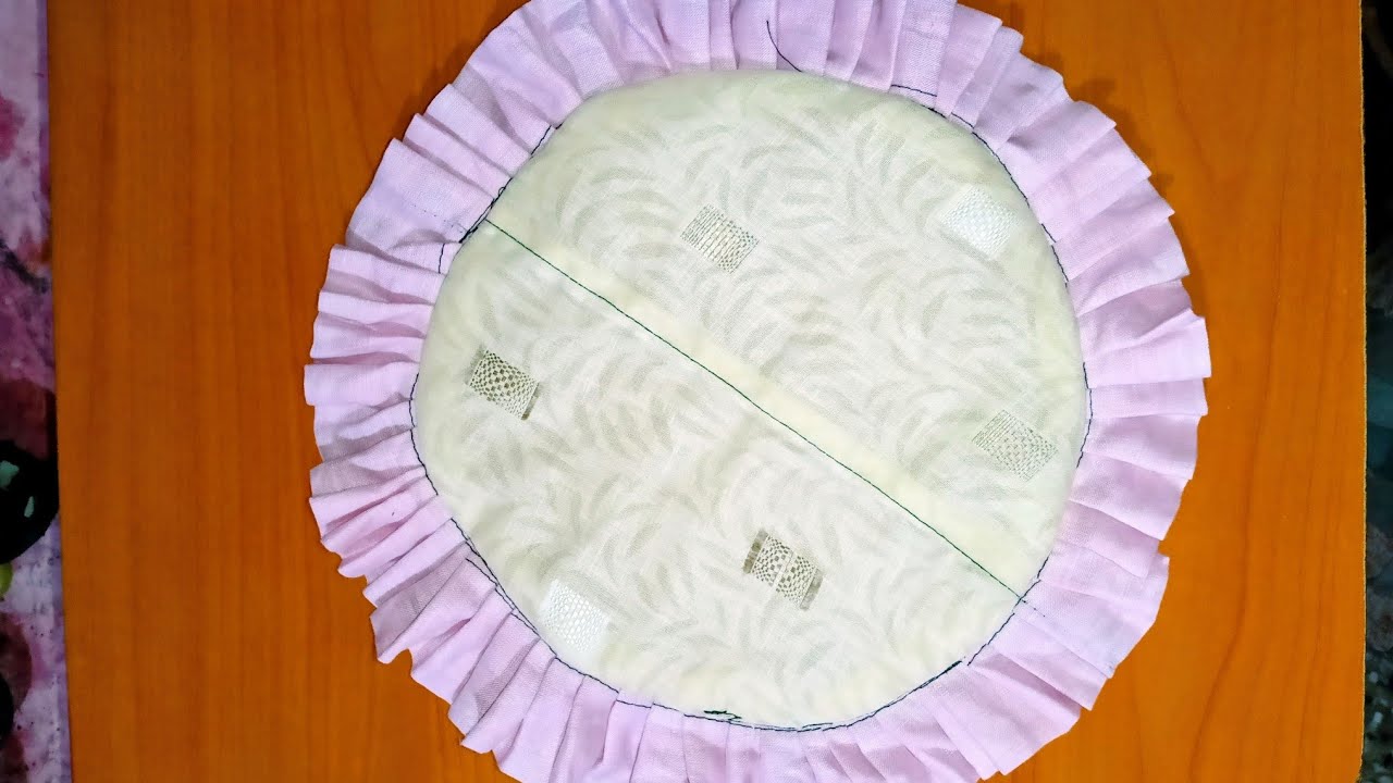 The cute plate mats & pot covers changed my kitchen