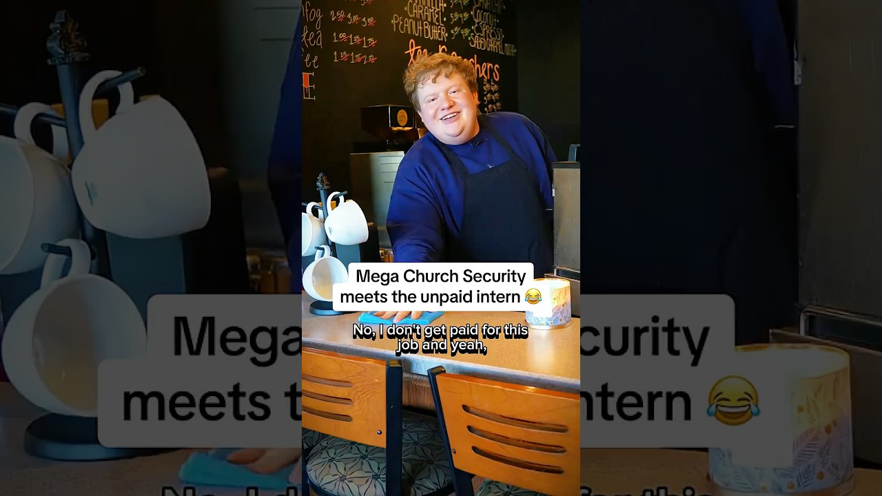 Mega Church Security Meets The Unpaid Church Intern 😭😂💀