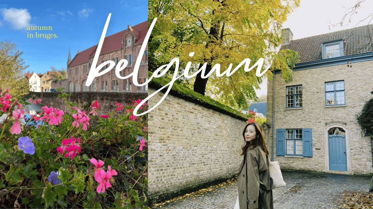 bruges, belgium 🇧🇪 prettiest fairy town in europe!