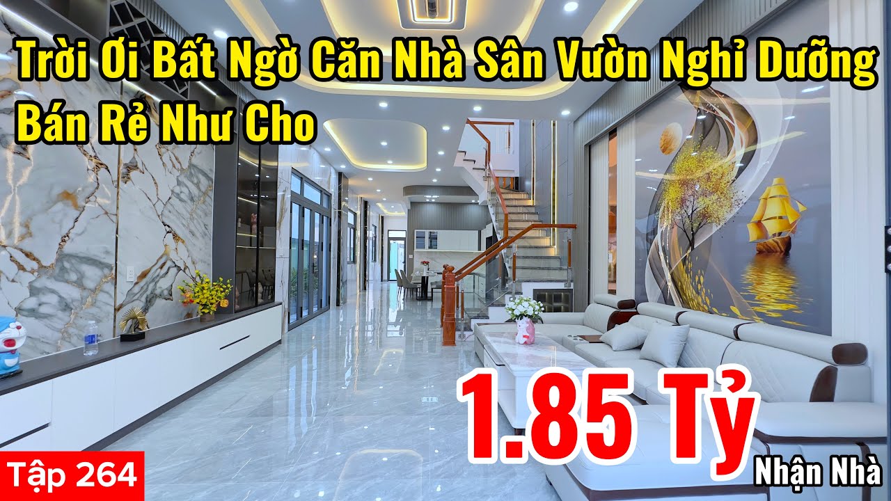 Trời Ơi Bất Ngờ Căn Nh&agrave; S&acirc;n Vườn Nghỉ Dưỡng B&aacute;n Rẻ Như Cho | Minh Vương Nh&agrave; B&igrave;nh Ch&aacute;nh