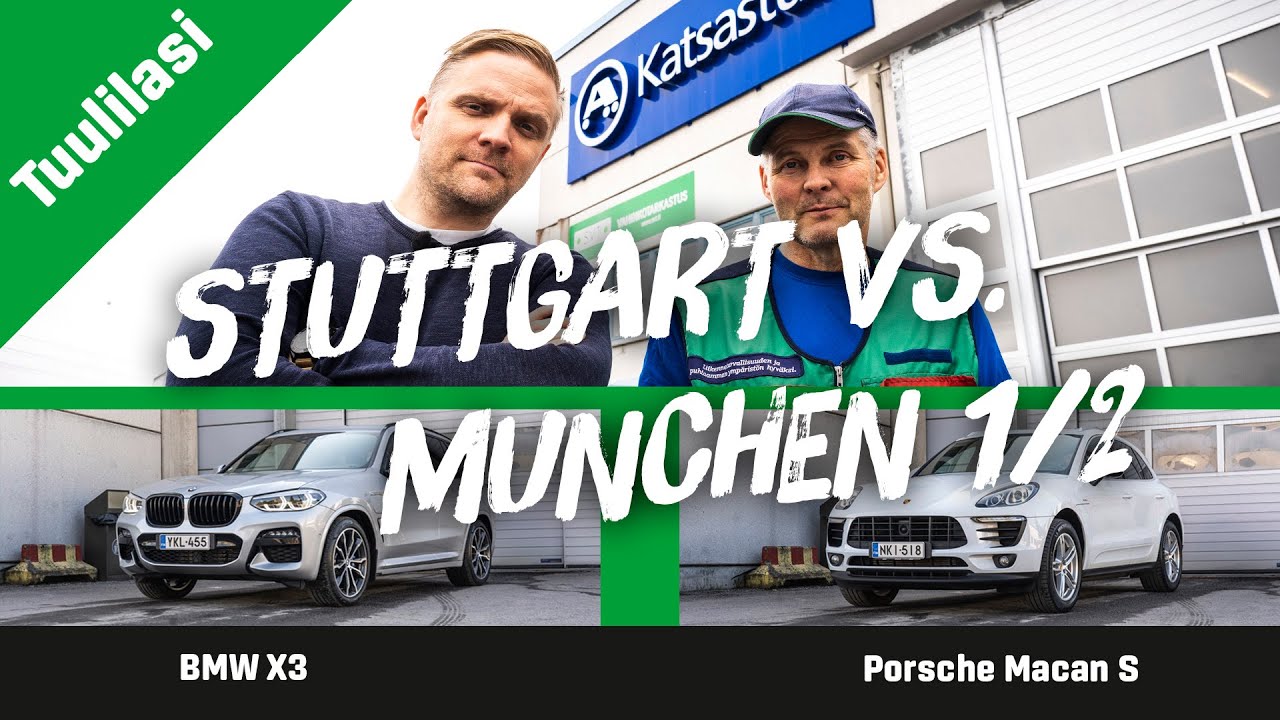K&auml;ytetyt: Stuttgart vs. M&uuml;nchen (Osa 1/2) - Hylsy l&auml;hes uuteen autoon