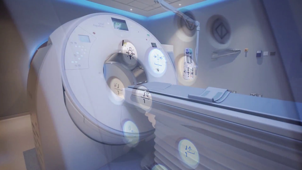 High-tech 640 slice CT scanner