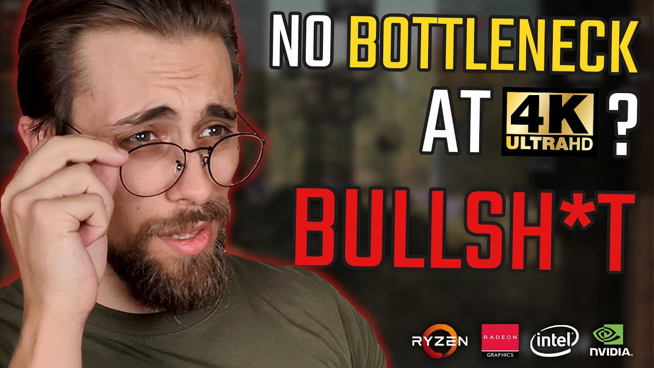 No CPU/RAM Bottlenecks at 4K?? | Explanation on how bottlenecks 