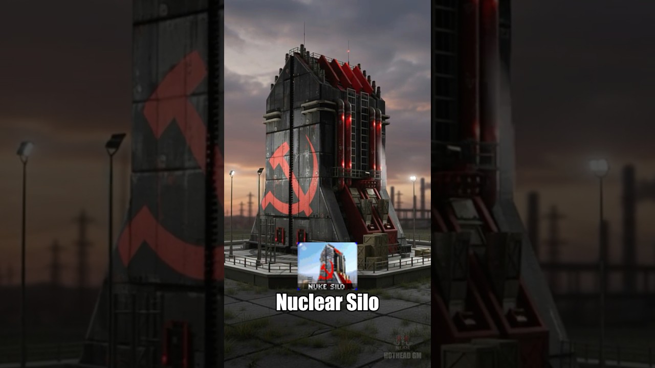 Red Alert 2 - Soviet Structures in Real Life  #ra2 #redalert