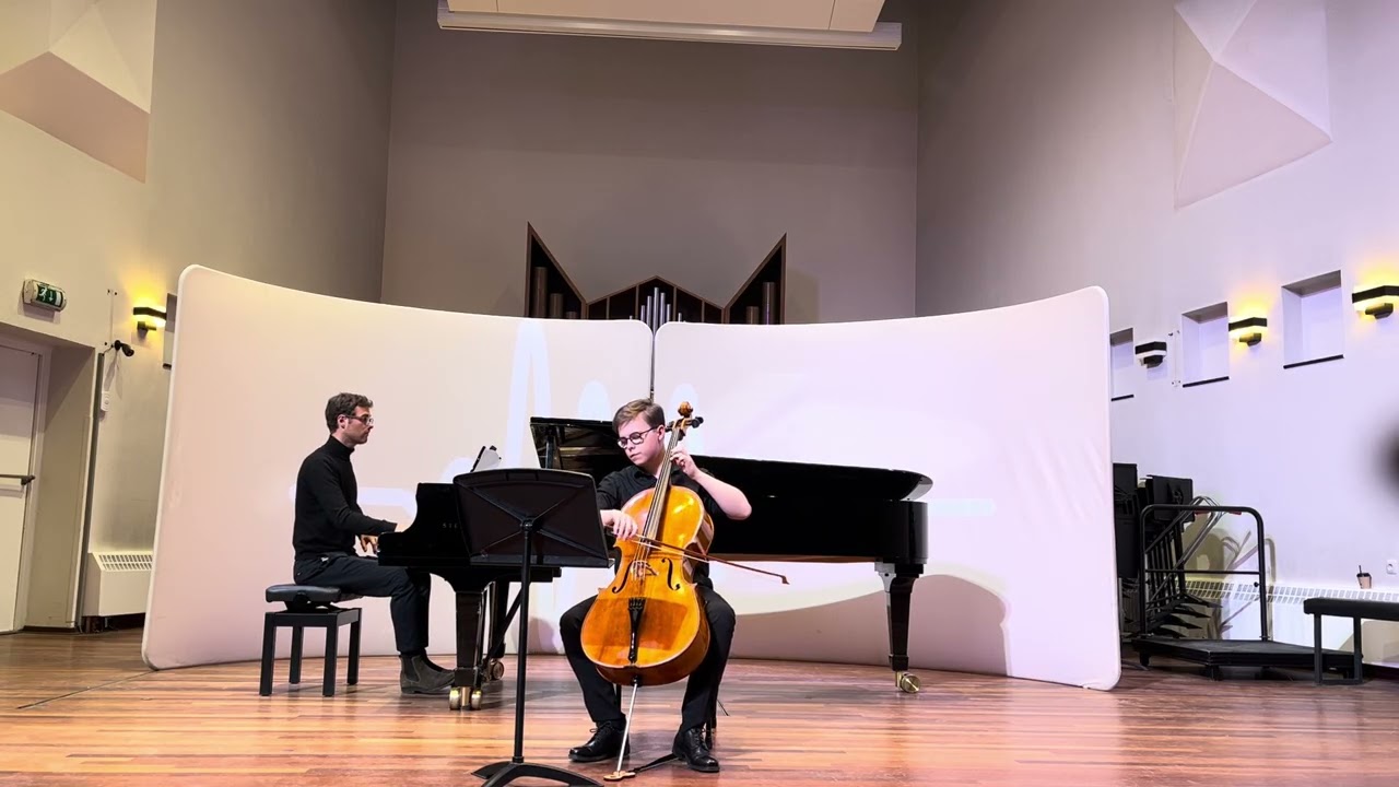 Hendrik De Ryck & Jan Debel - Brahms sonata in e minor Op. 38