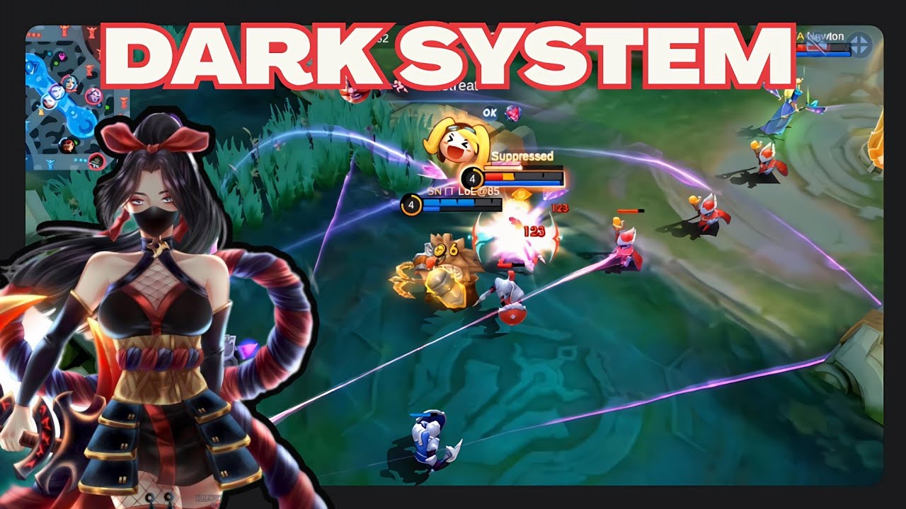 Mobile Legends funny moments 🤣 Franco vs dark systems ‼️🤣