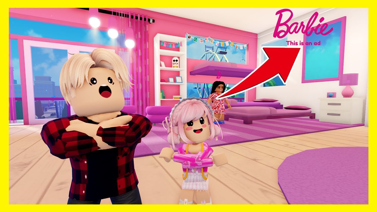 BARBİE EVİNE GİTTİK 😍 ROBLOX HİKAYE | KÜBRA NİSA HAN KANAL