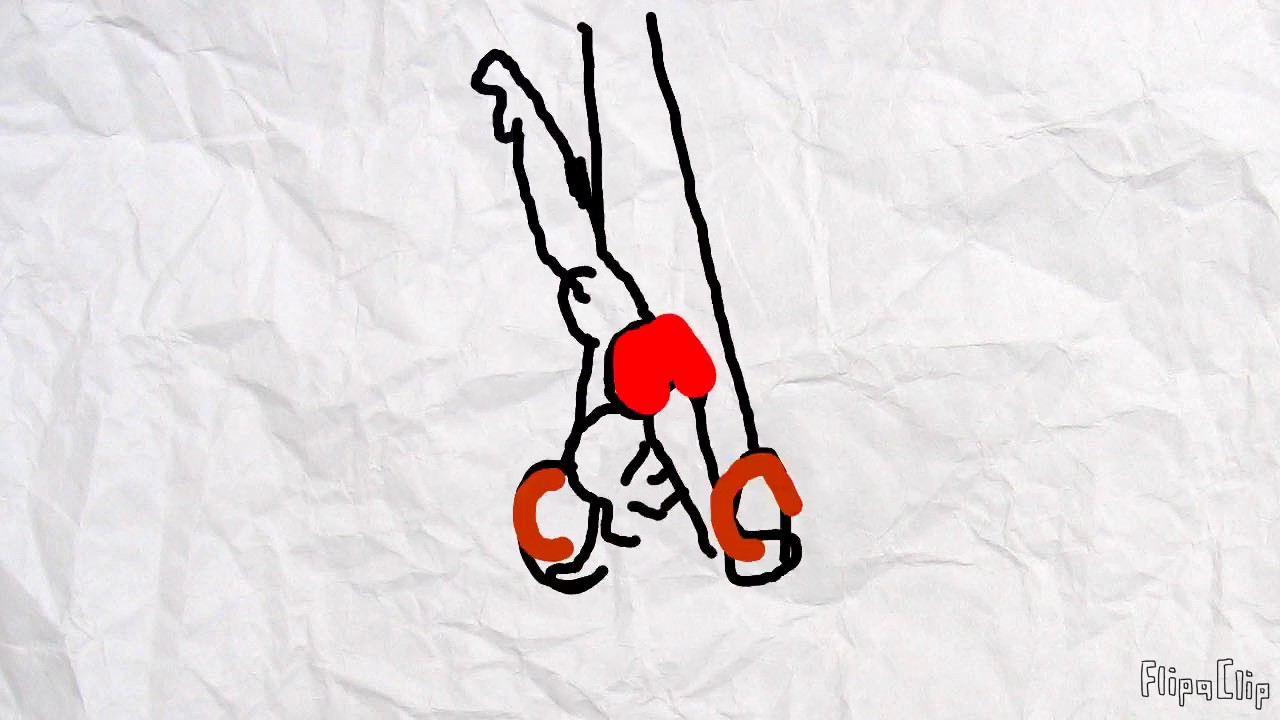 体操パラパラアニメ55 （すがもとよしゆき）