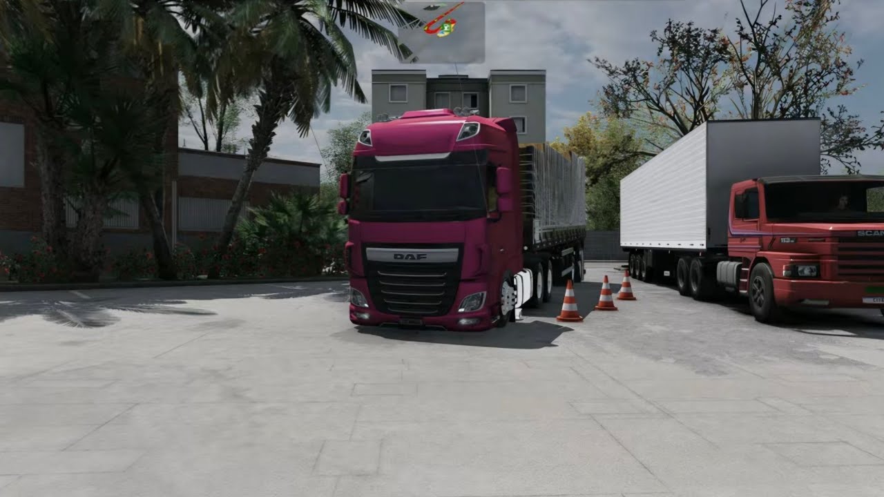 DAF XF QUALIFICADO NA 2 EIXOS CARGA DE BATA MAPA CLUB ROTAS Euro Truck Simulator 2