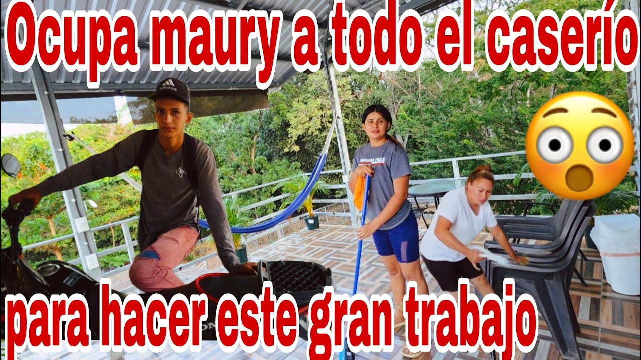 Que tan terrible piensa maury que este gran trabajo que ocupa todo esto😱😳