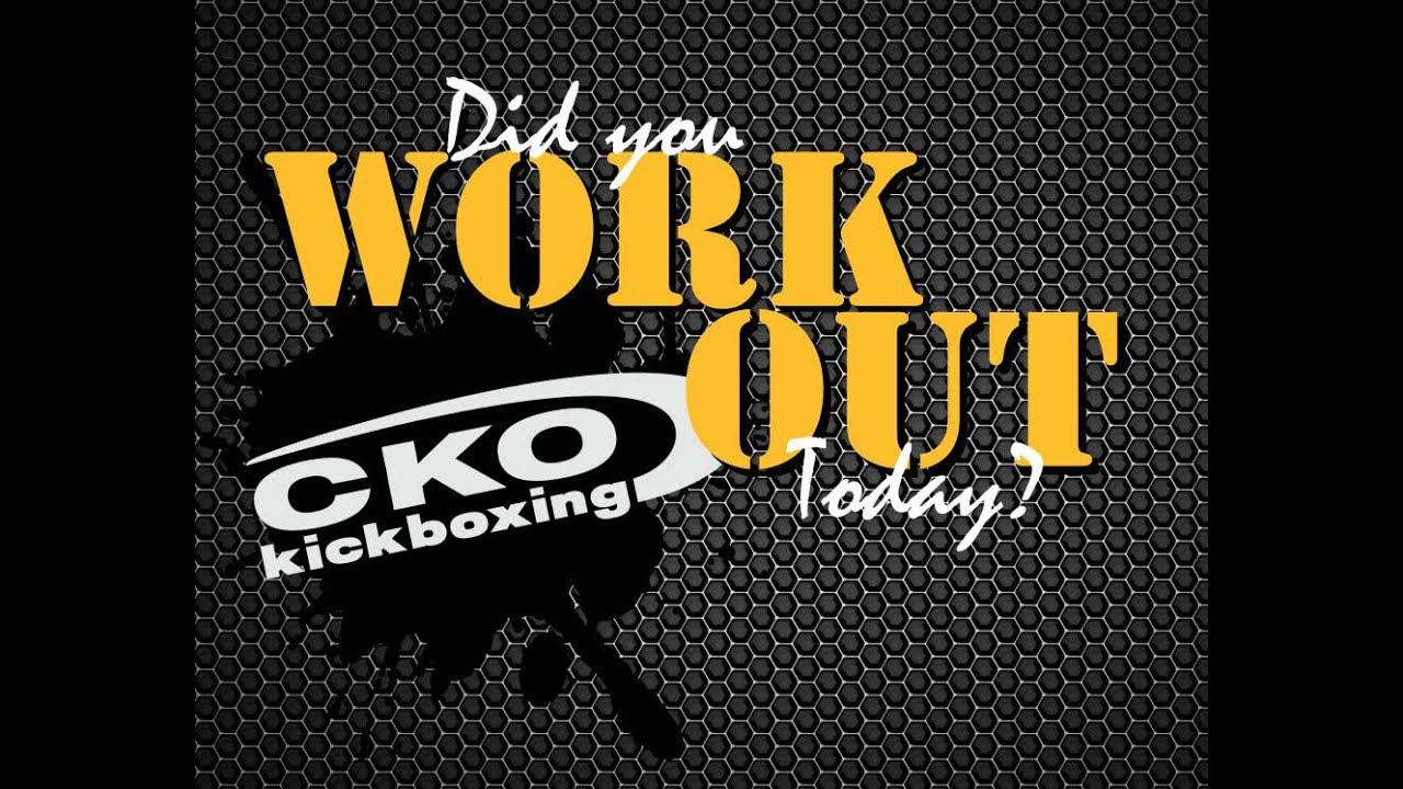 SWEAT OUT IT NOW! FLAUNT IT OFF LATER! CKO KICKBOXING IN JACKSON, NJ!