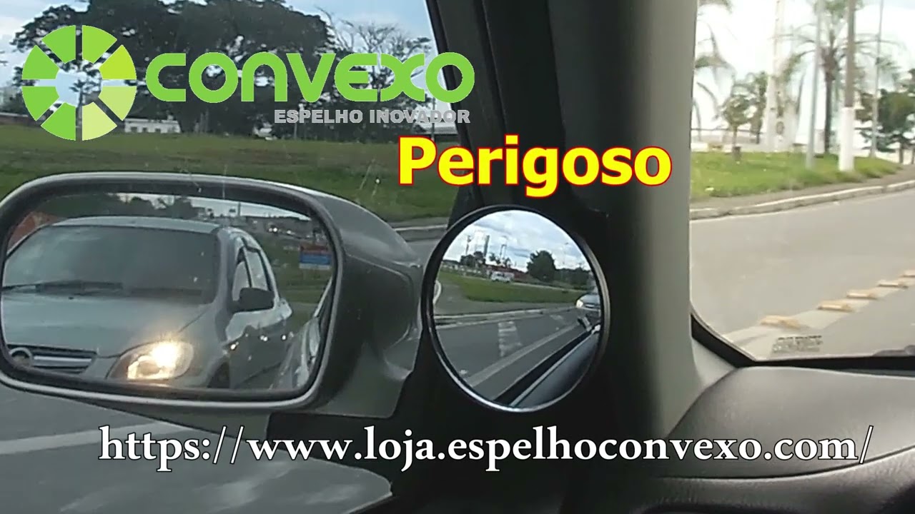 HNX1270 - Ponto cego: perigo oculto, atrapalha em mudança de faixa, ultrapassagem. #carros #motos
