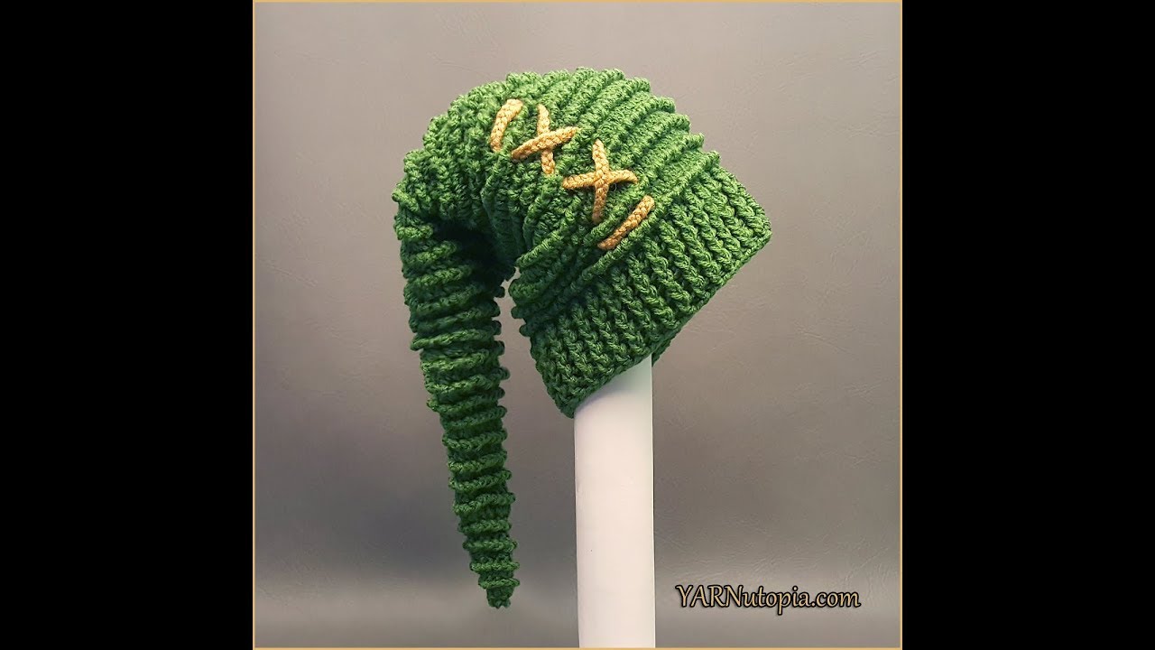 Crochet Tutorial: Link to the Past Stocking Cap