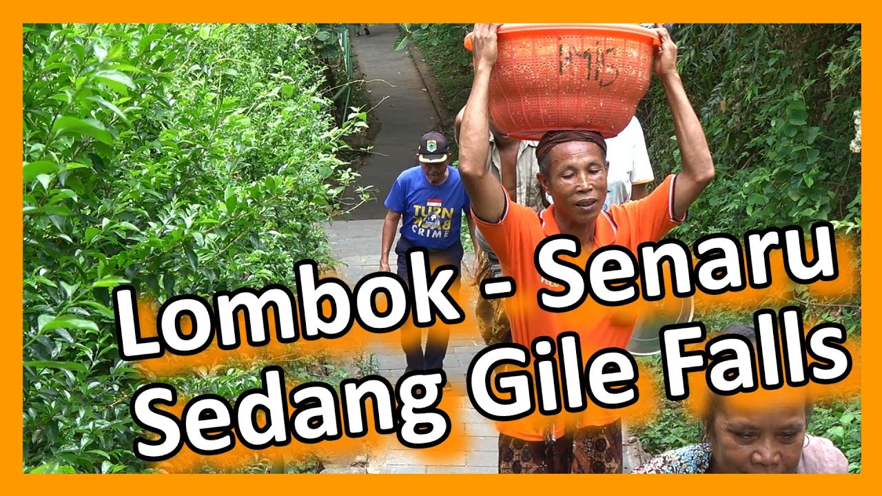 Indonesia   Lombok   Senaru   Sendang Gile Waterfall