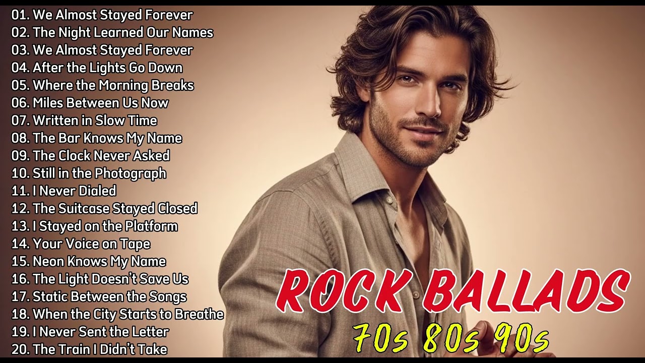 Greatest Romantic Soft Rock Ballads | 70s, 80s & 90s Classic Love Hits