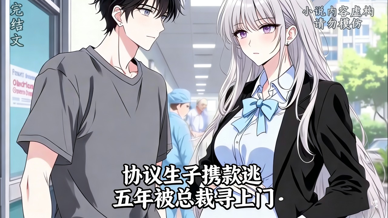 一纸协议，她为他生下孩子，拿了巨款远走高飞。本以为能隐姓埋名安稳度日，谁知五年后，权势滔天的他，还是将她堵在了家门口 #原创动画 #小说推荐 #漫画解说