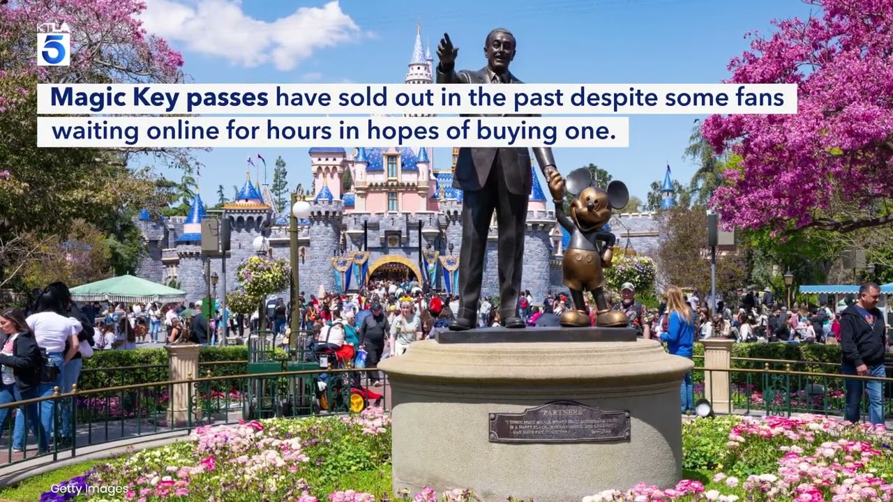 Disneyland Magic Key passes are going back on sale