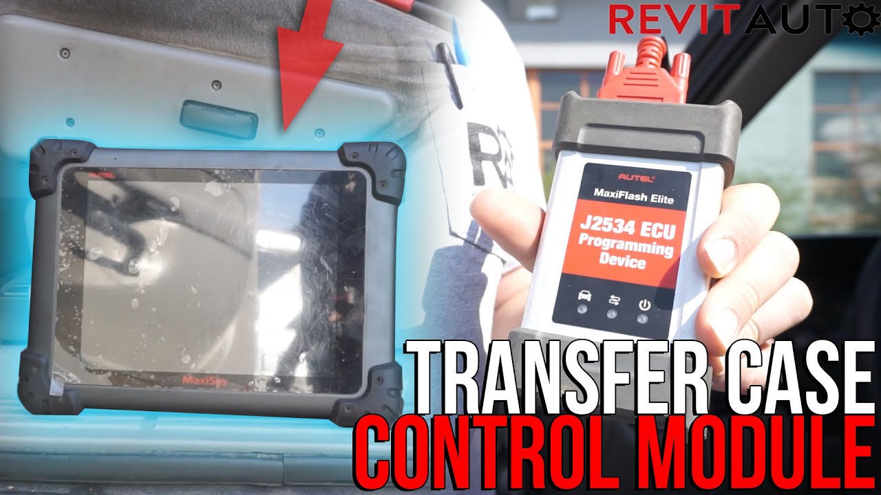Transfer Case Control Module Programming Using the Autel MaxiSys | 2004 Chevy Tahoe