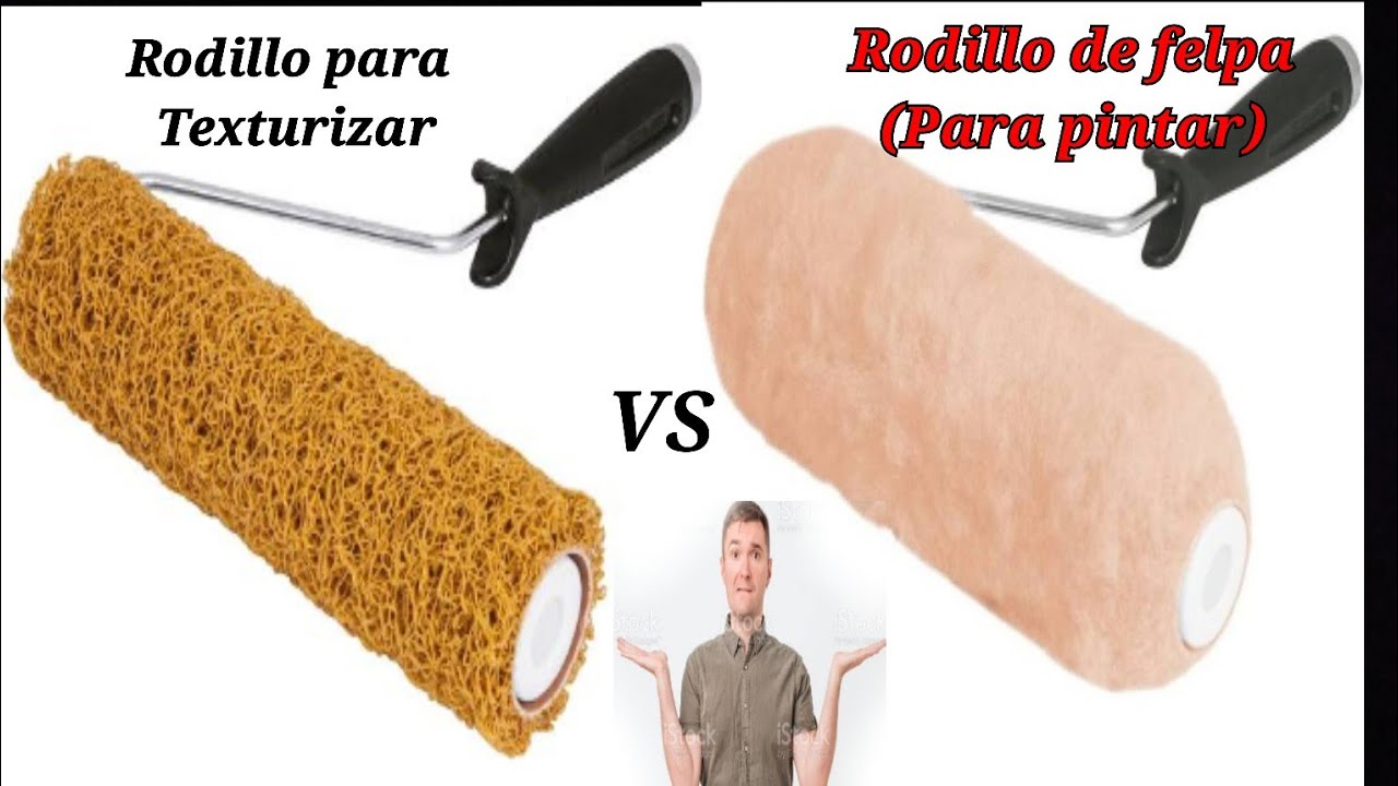 se puede aplicar pasta texturizada con cualquier rodillo??
