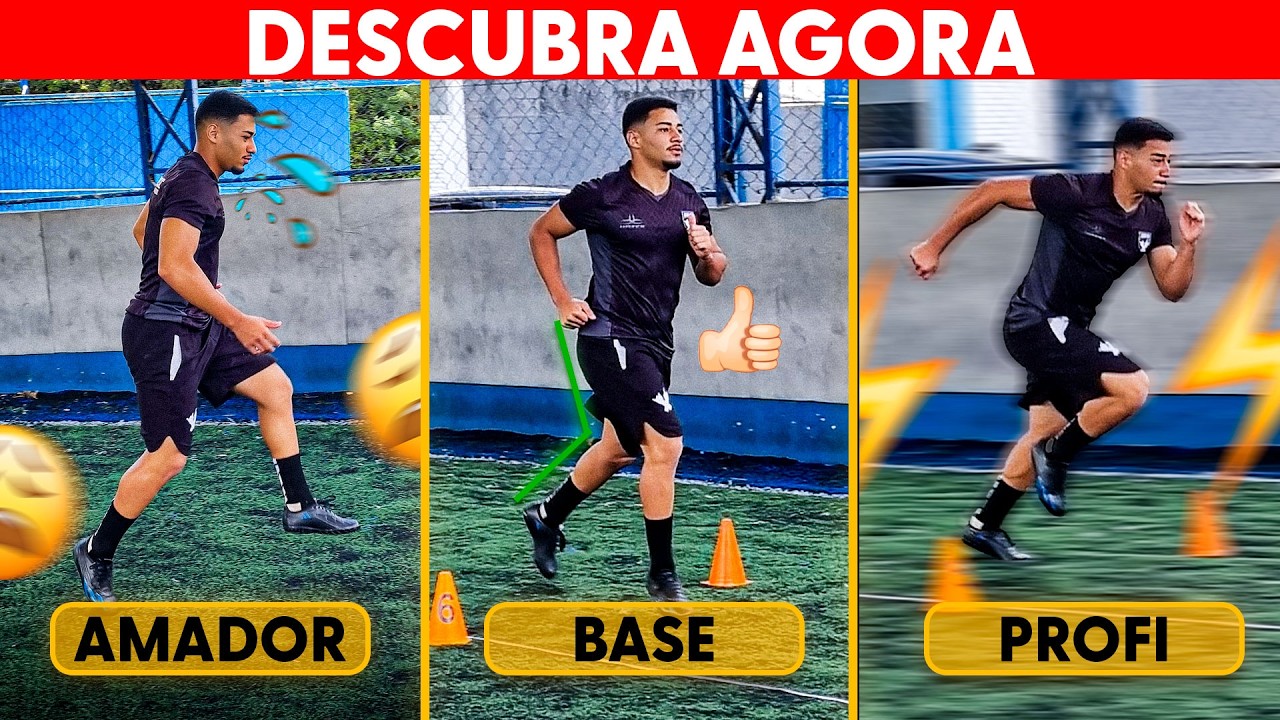 DESCUBRA SEU NÍVEL FÍSICO NO FUTEBOL | Teste Gratuito